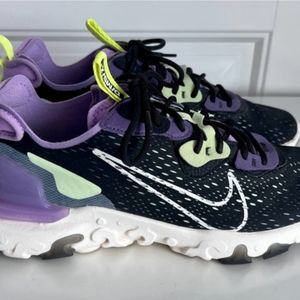 Nike men's React Vision Sneakers - Gravity Purple - Size 9.5